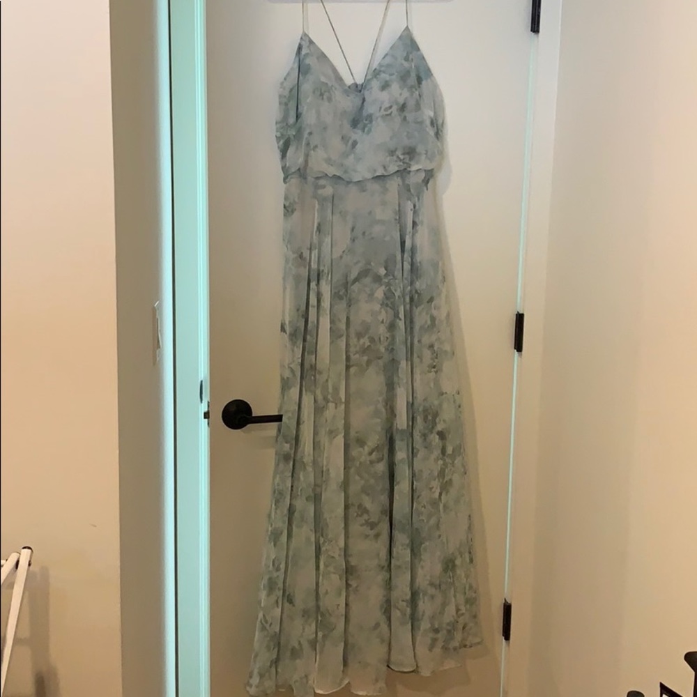 Jenny Yoo floral mist Inesse dress